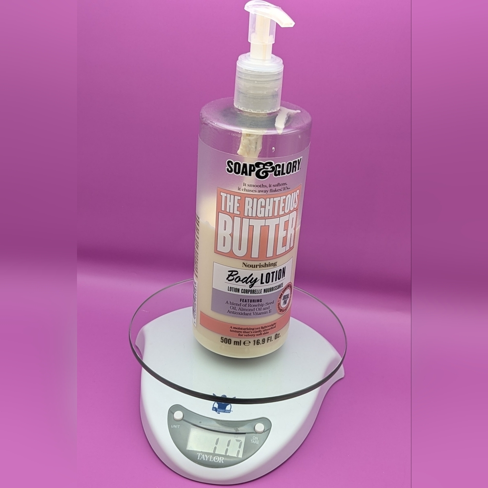 Soap & Glory Righteous Body Butter & Body Scrub Orig Pink FS Used GC Lots Left! - Picture 10 of 11